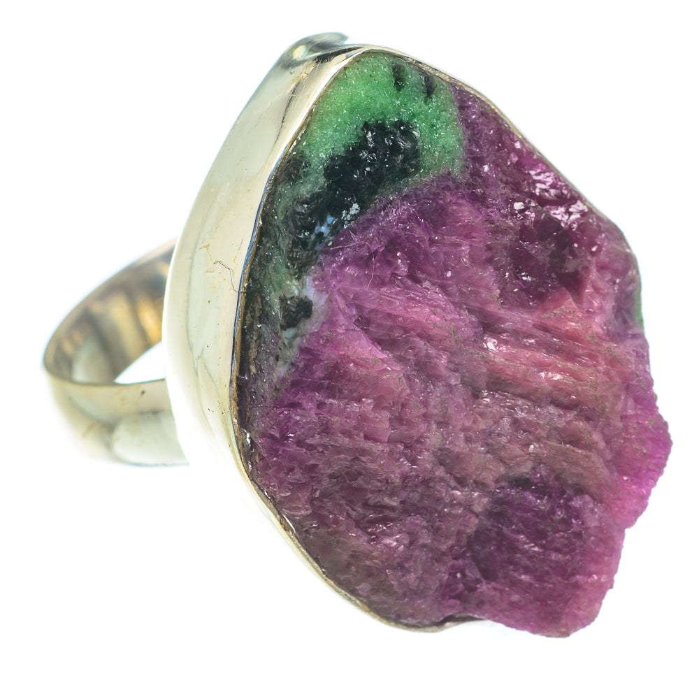 Ruby Zoisite Rings handcrafted by Anasilvercos - RING65480