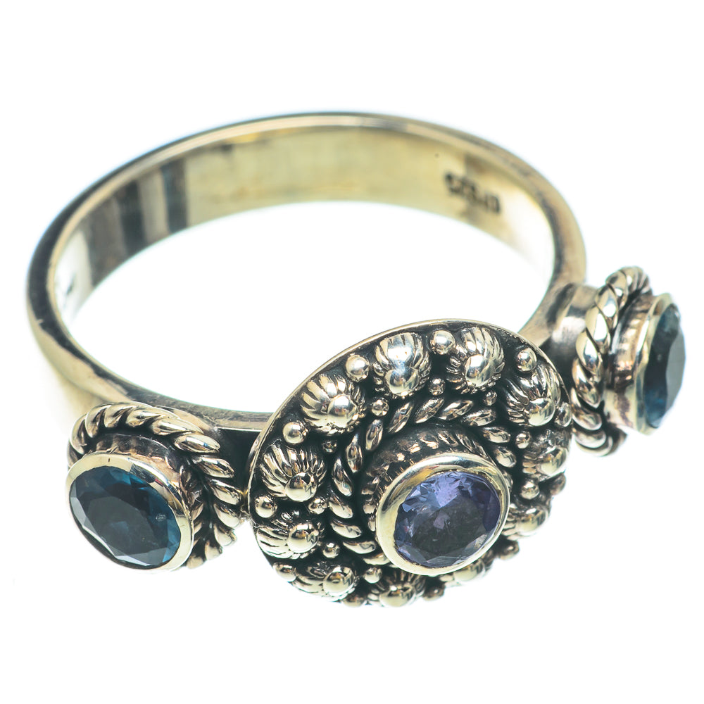 Tanzanite Rings handcrafted by Anasilvercos - RING65481