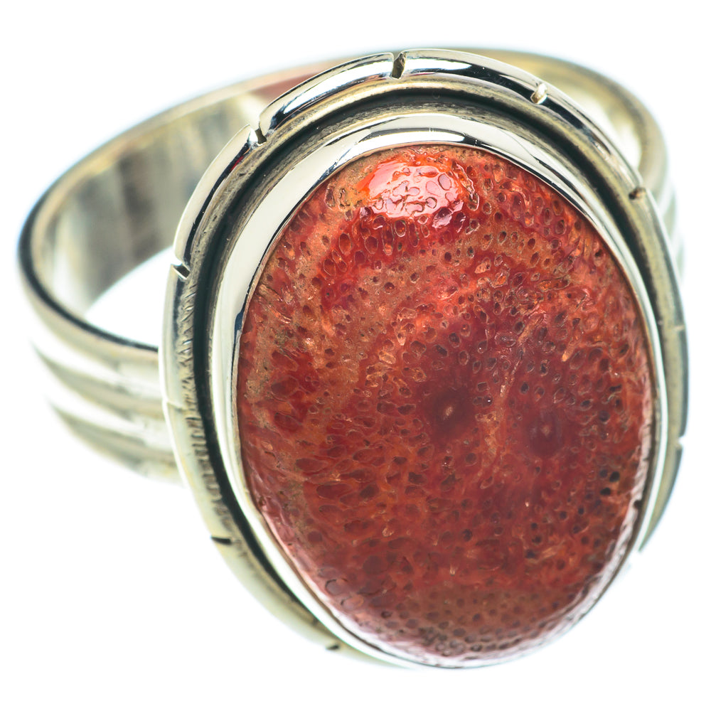 Sponge Coral Rings handcrafted by Anasilvercos - RING65495