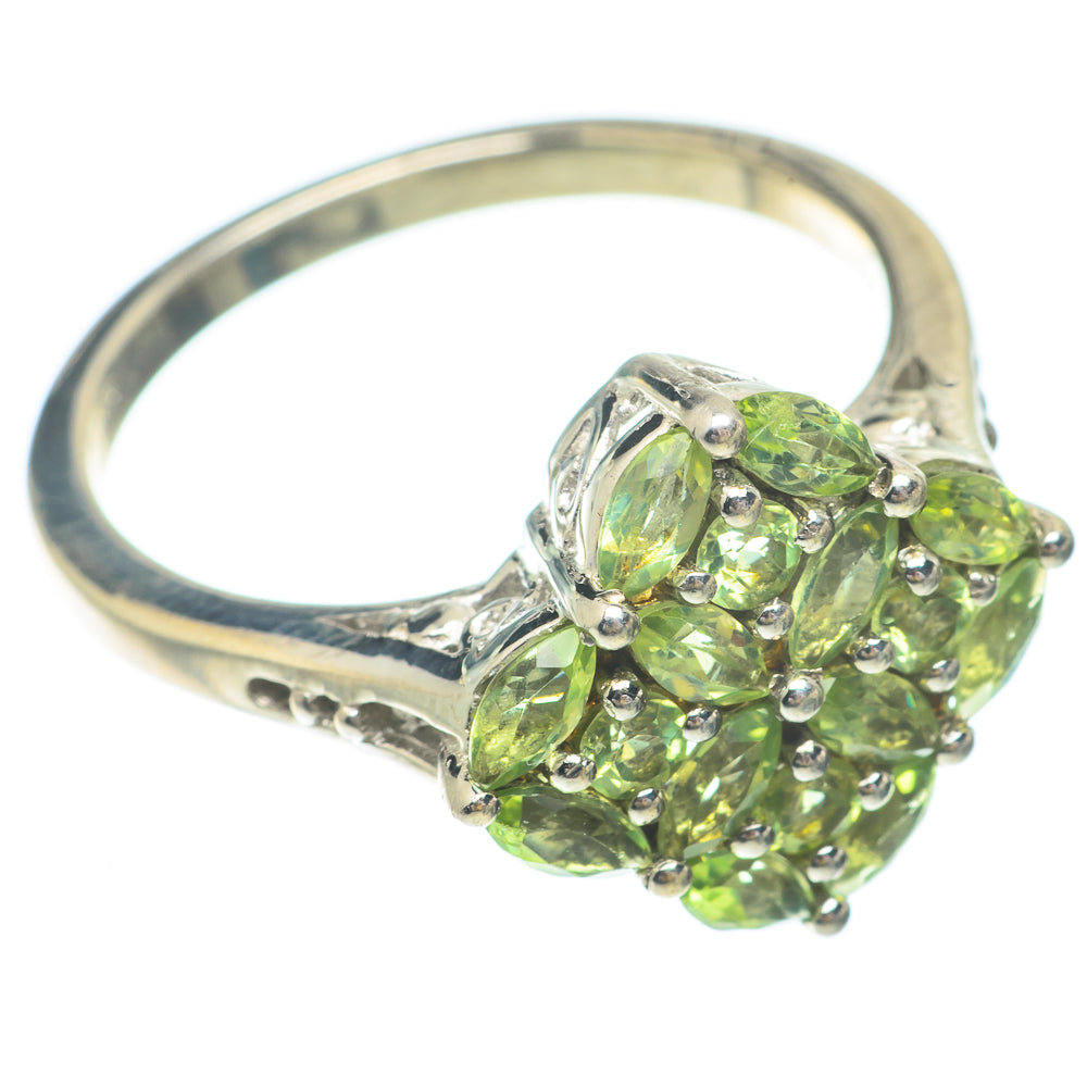 Peridot Rings handcrafted by Anasilvercos - RING65514
