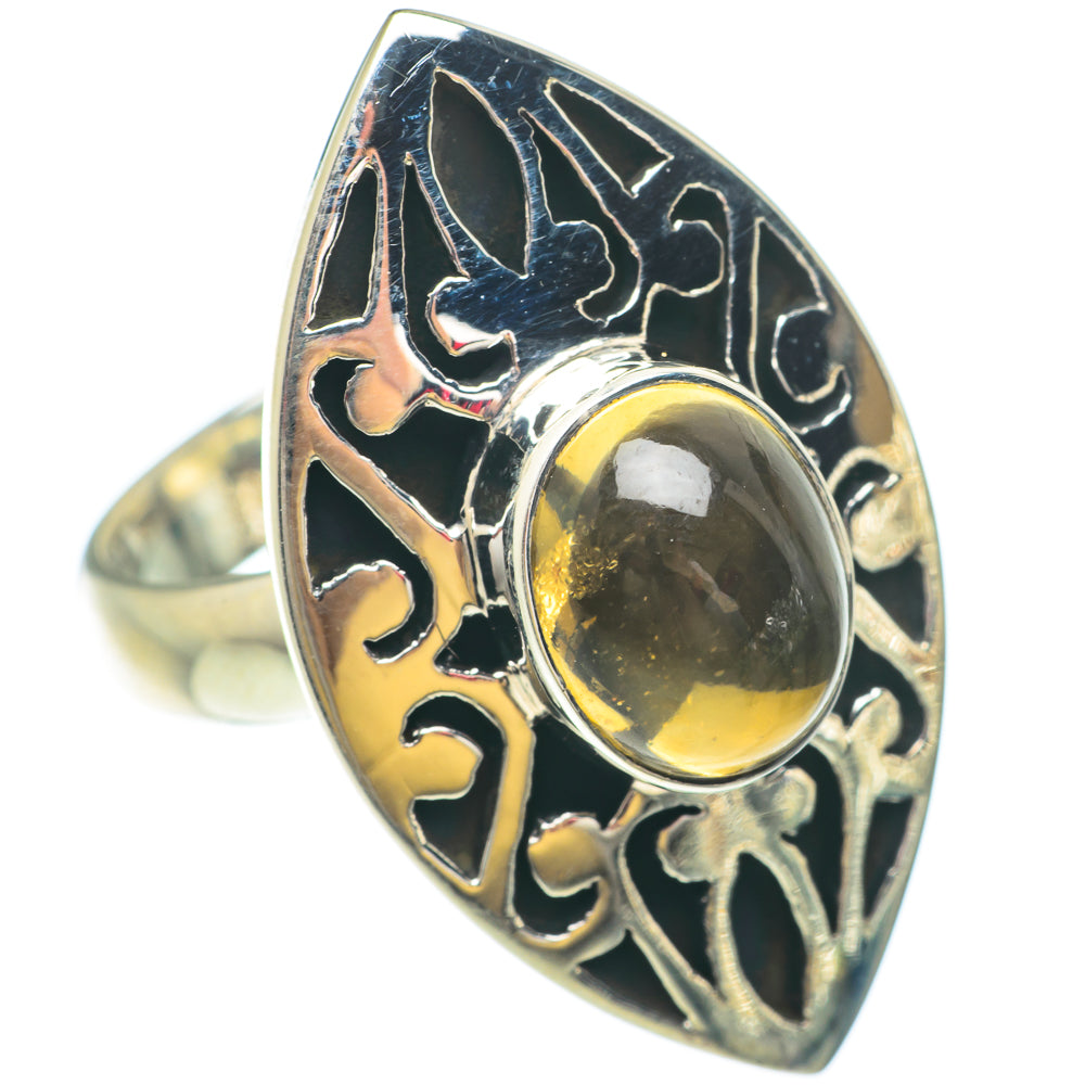 Citrine Rings handcrafted by Anasilvercos - RING65519