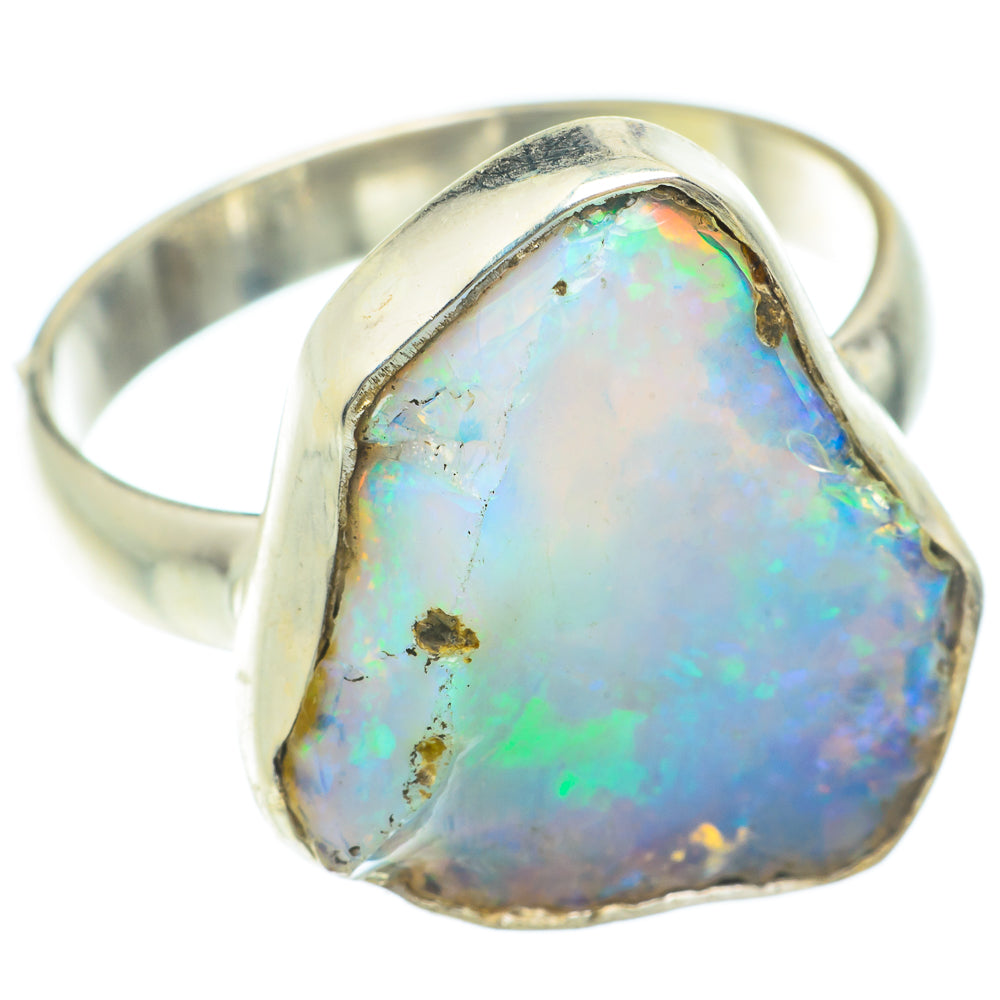 Ethiopian Opal Rings handcrafted by Anasilvercos - RING65527