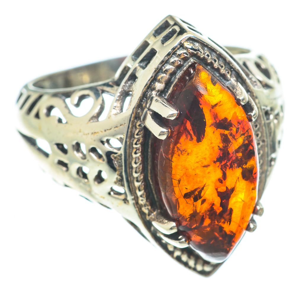 Baltic Amber Rings handcrafted by Anasilvercos - RING65539