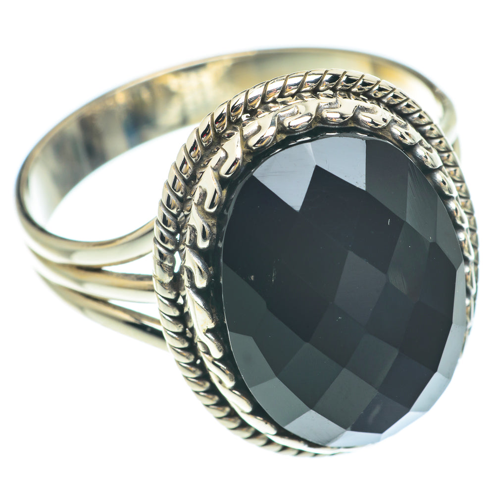 Black Onyx Rings handcrafted by Anasilvercos - RING65545