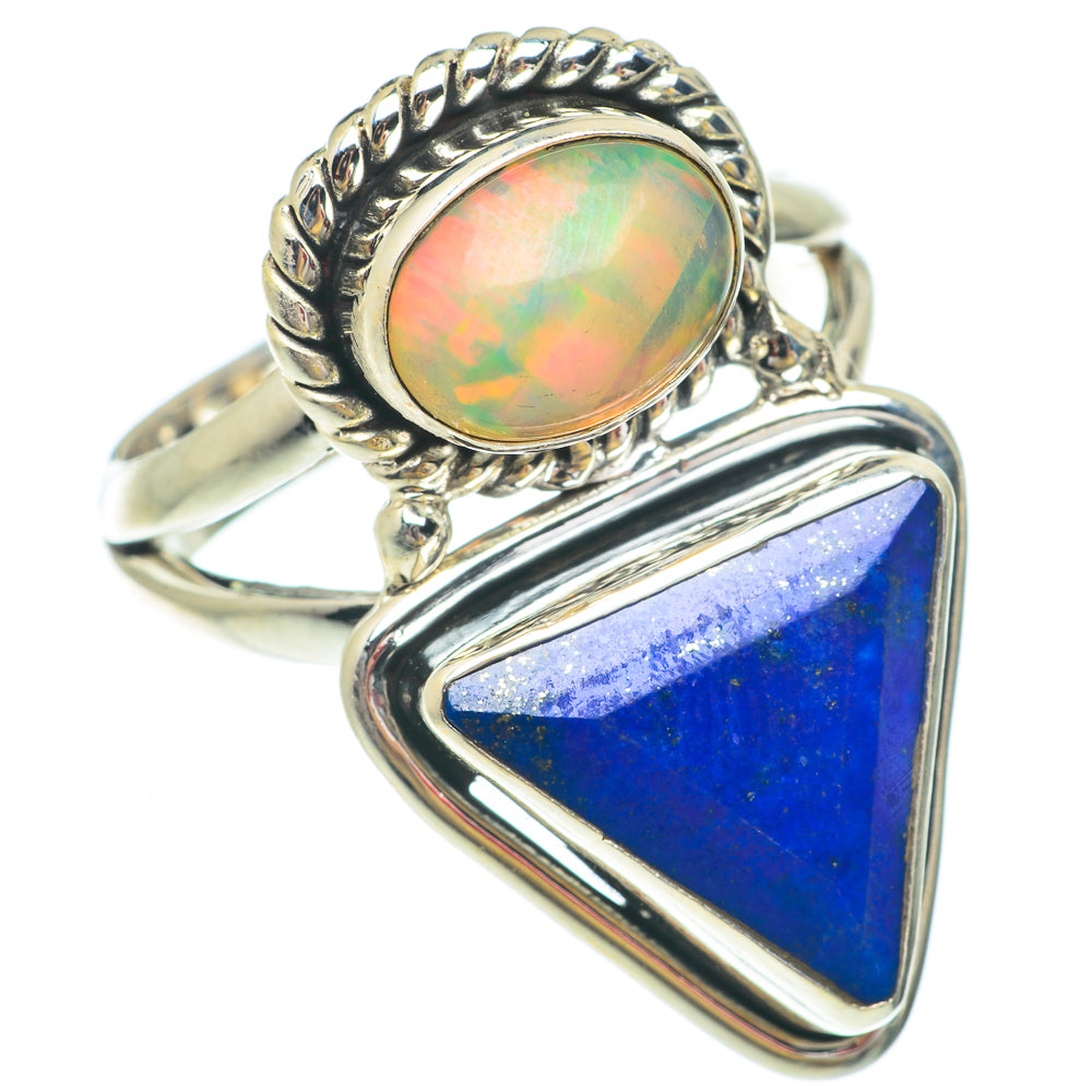 Lapis Lazuli Rings handcrafted by Anasilvercos - RING65548