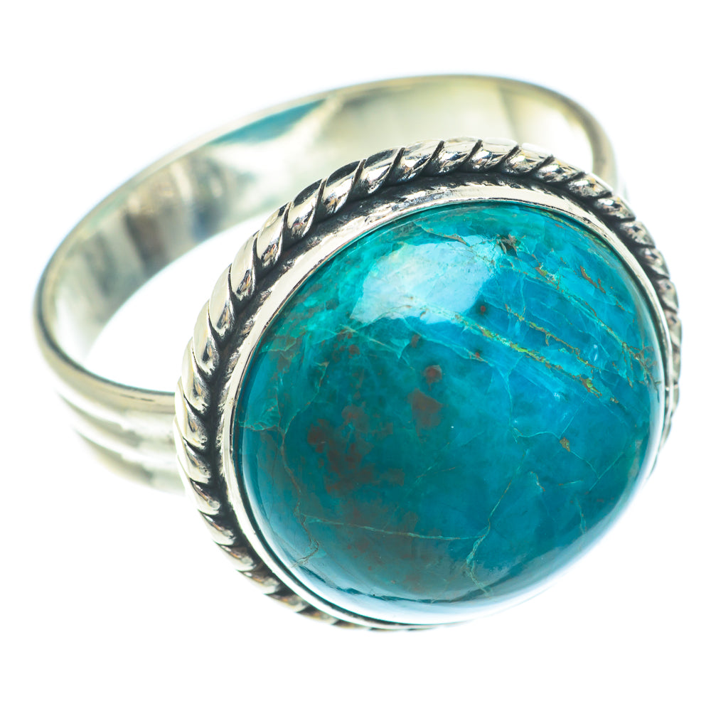 Chrysocolla Rings handcrafted by Anasilvercos - RING65552