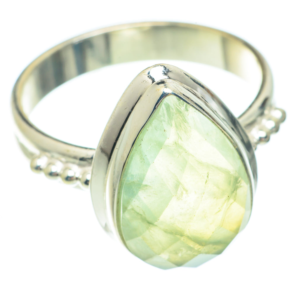 Prehnite Rings handcrafted by Anasilvercos - RING65555