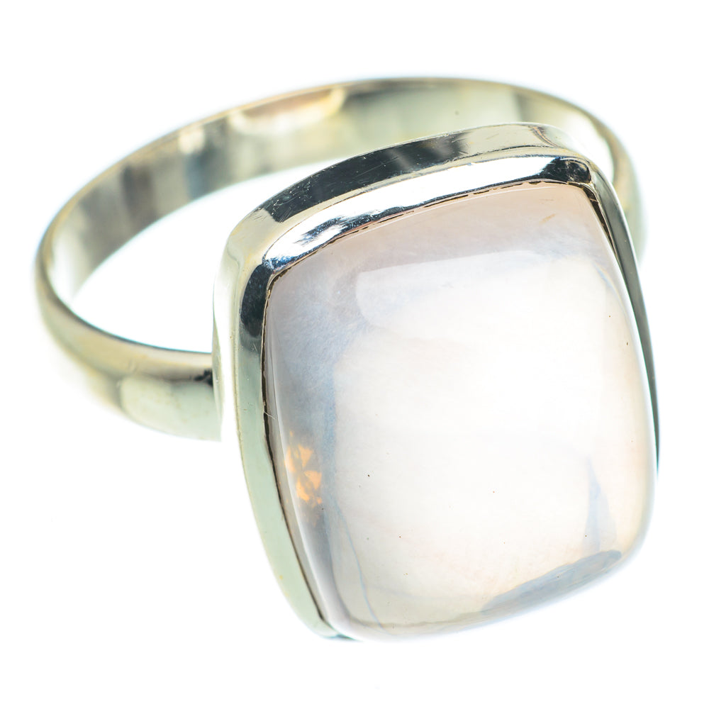 Rose Quartz Rings handcrafted by Anasilvercos - RING65562