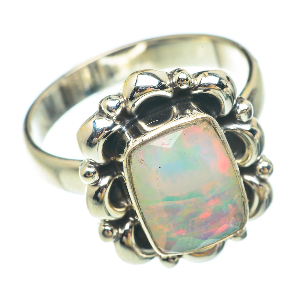 Ethiopian Opal Rings handcrafted by Anasilvercos - RING65590