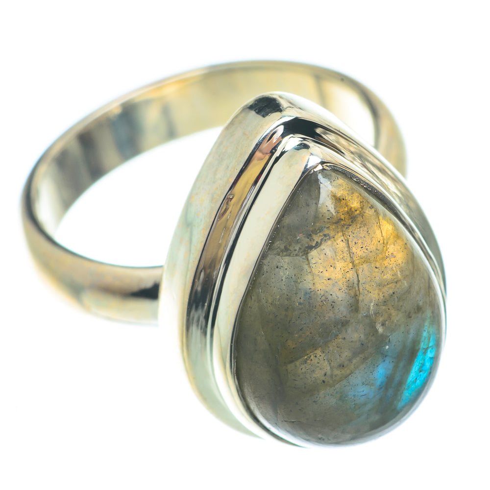 Labradorite Rings handcrafted by Anasilvercos - RING65596