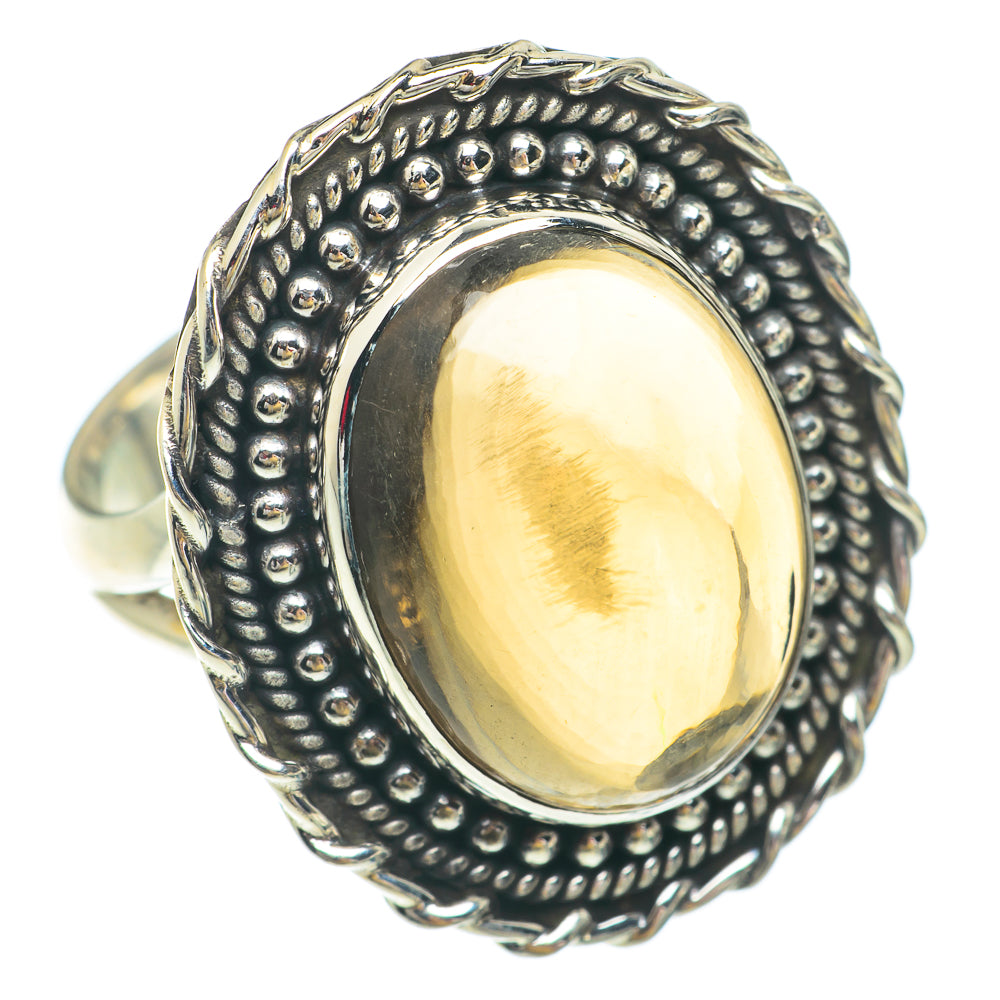 Smoky Quartz Rings handcrafted by Anasilvercos - RING65601
