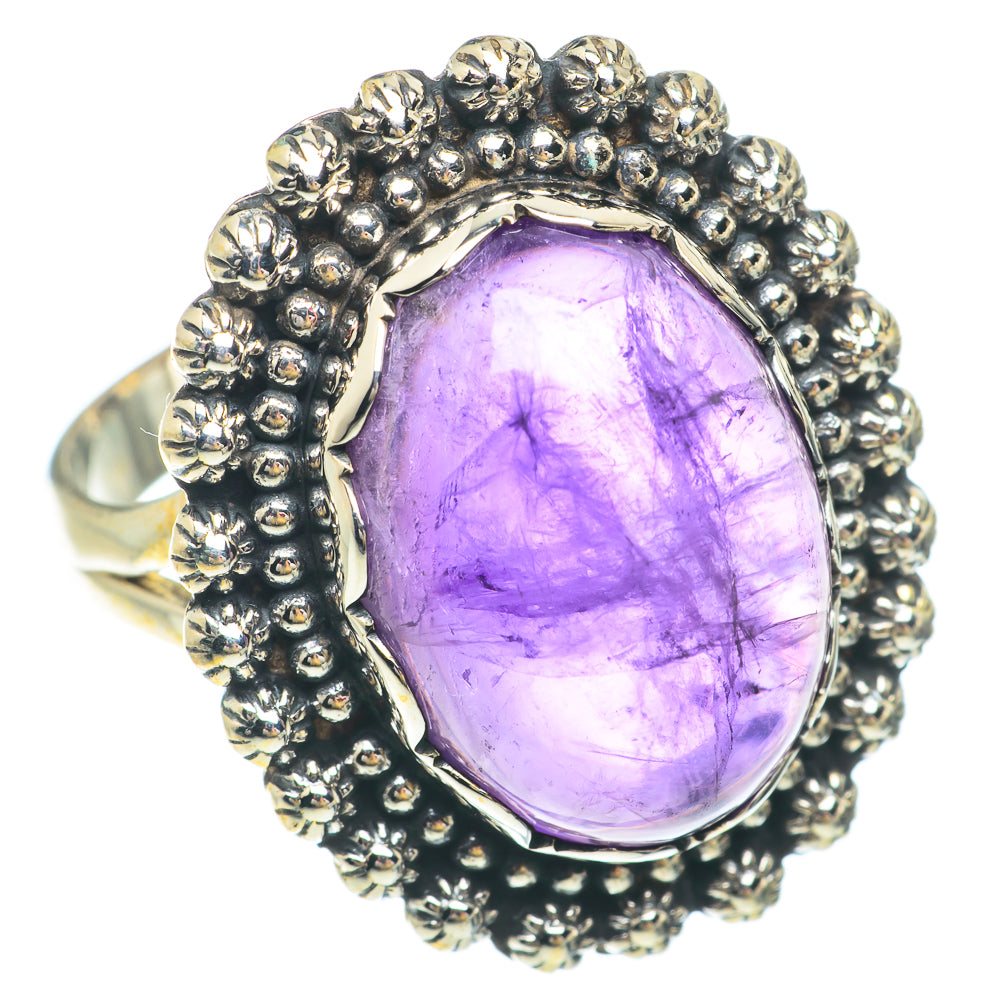 Amethyst Rings handcrafted by Anasilvercos - RING65607