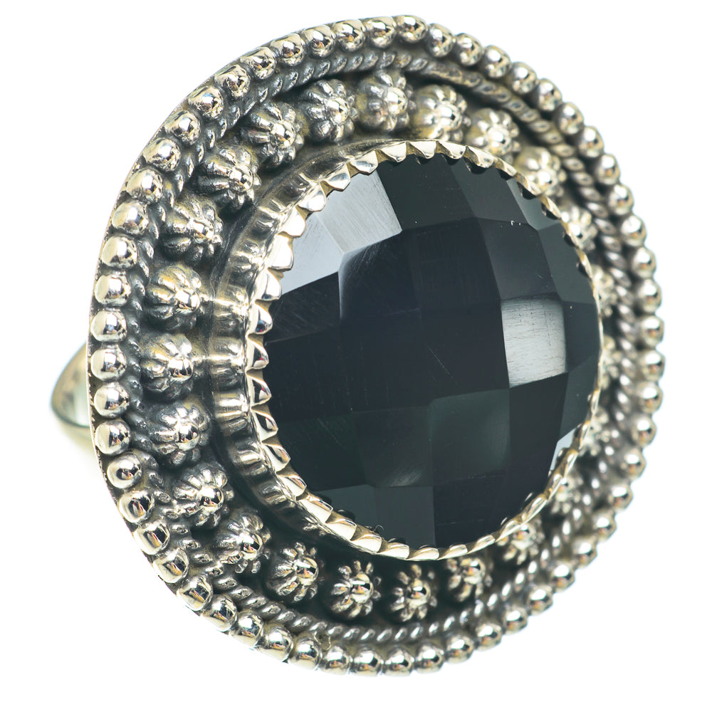 Black Onyx Rings handcrafted by Anasilvercos - RING65611