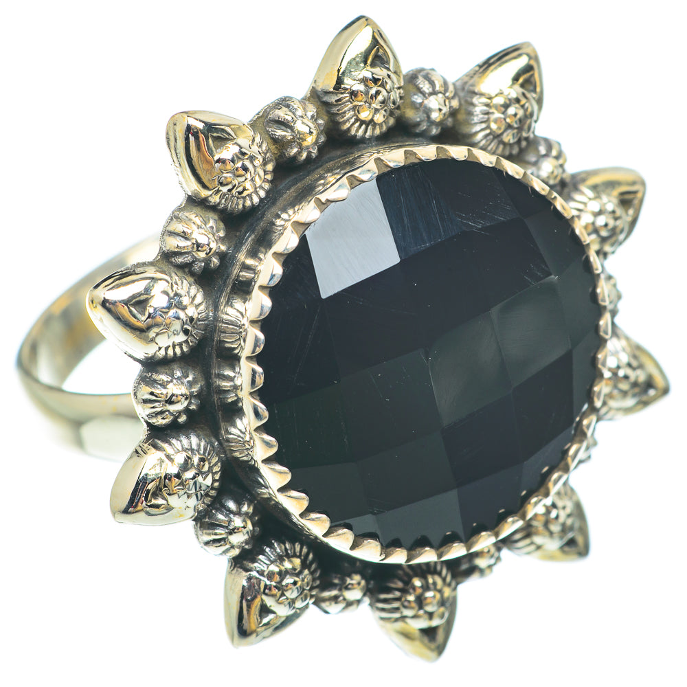 Black Onyx Rings handcrafted by Anasilvercos - RING65612