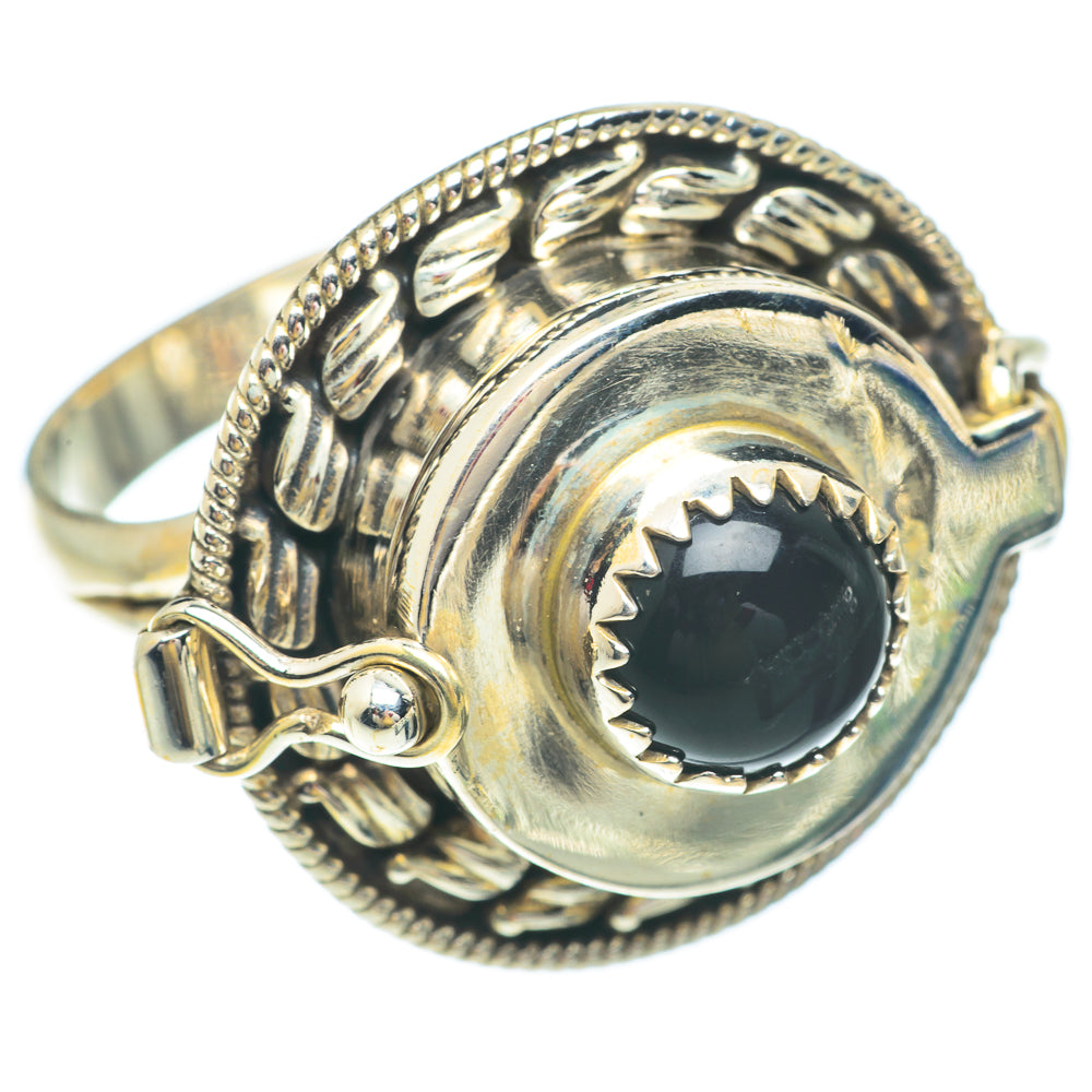 Black Onyx Rings handcrafted by Anasilvercos - RING65614