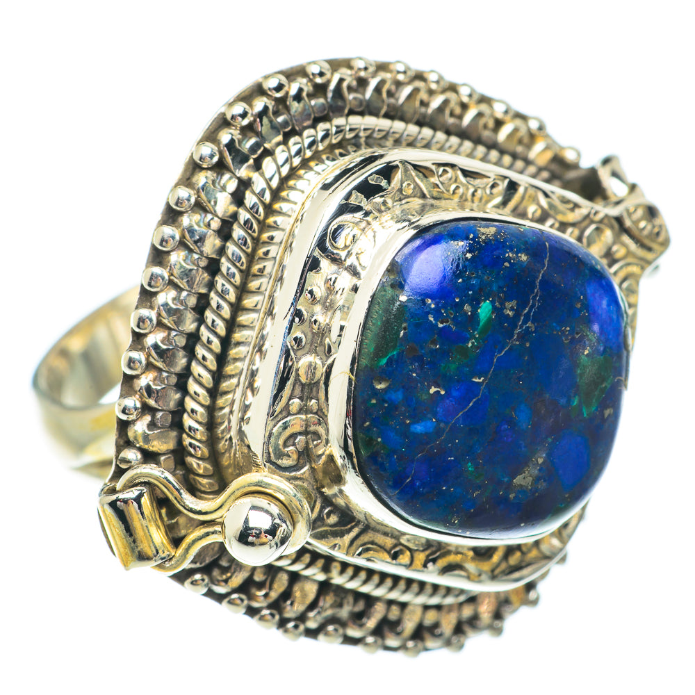 Azurite Rings handcrafted by Anasilvercos - RING65619
