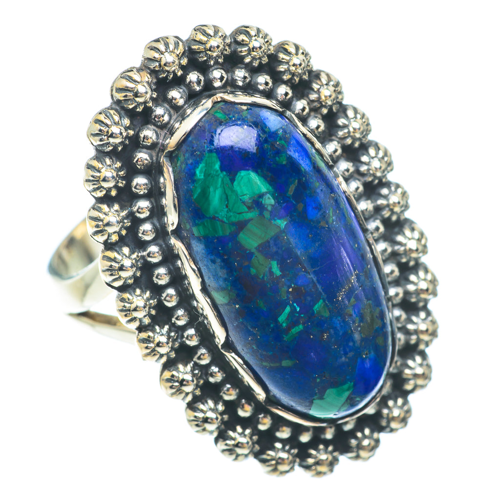 Azurite Rings handcrafted by Anasilvercos - RING65620
