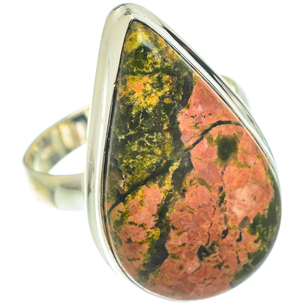 Unakite Rings handcrafted by Anasilvercos - RING65622