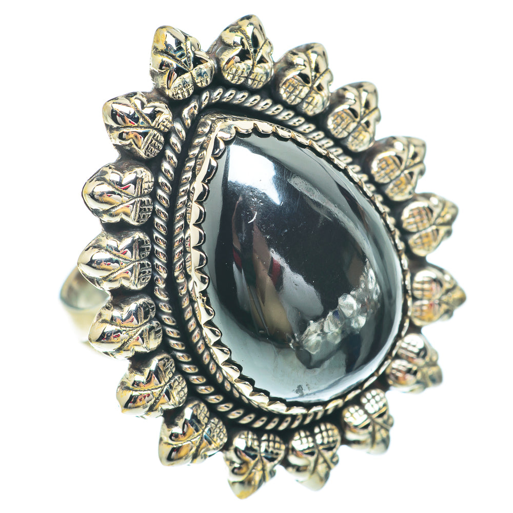 Hematite Rings handcrafted by Anasilvercos - RING65625