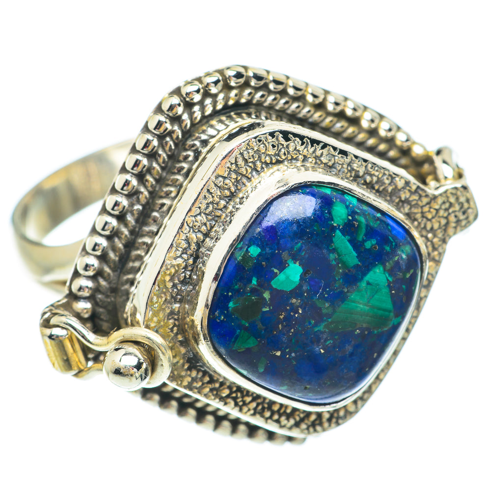 Azurite Rings handcrafted by Anasilvercos - RING65646