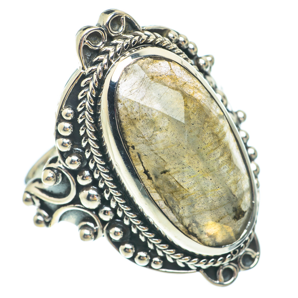 Labradorite Rings handcrafted by Anasilvercos - RING65655