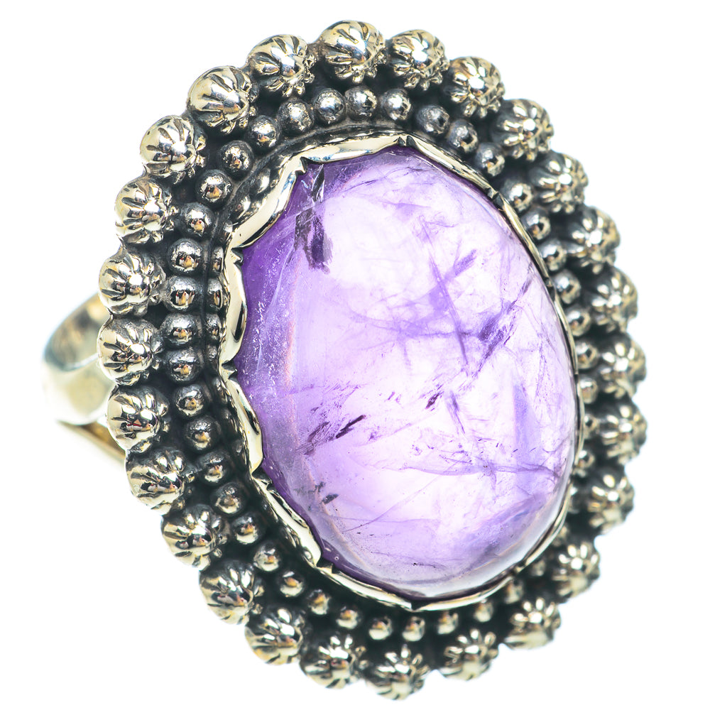 Amethyst Rings handcrafted by Anasilvercos - RING65660