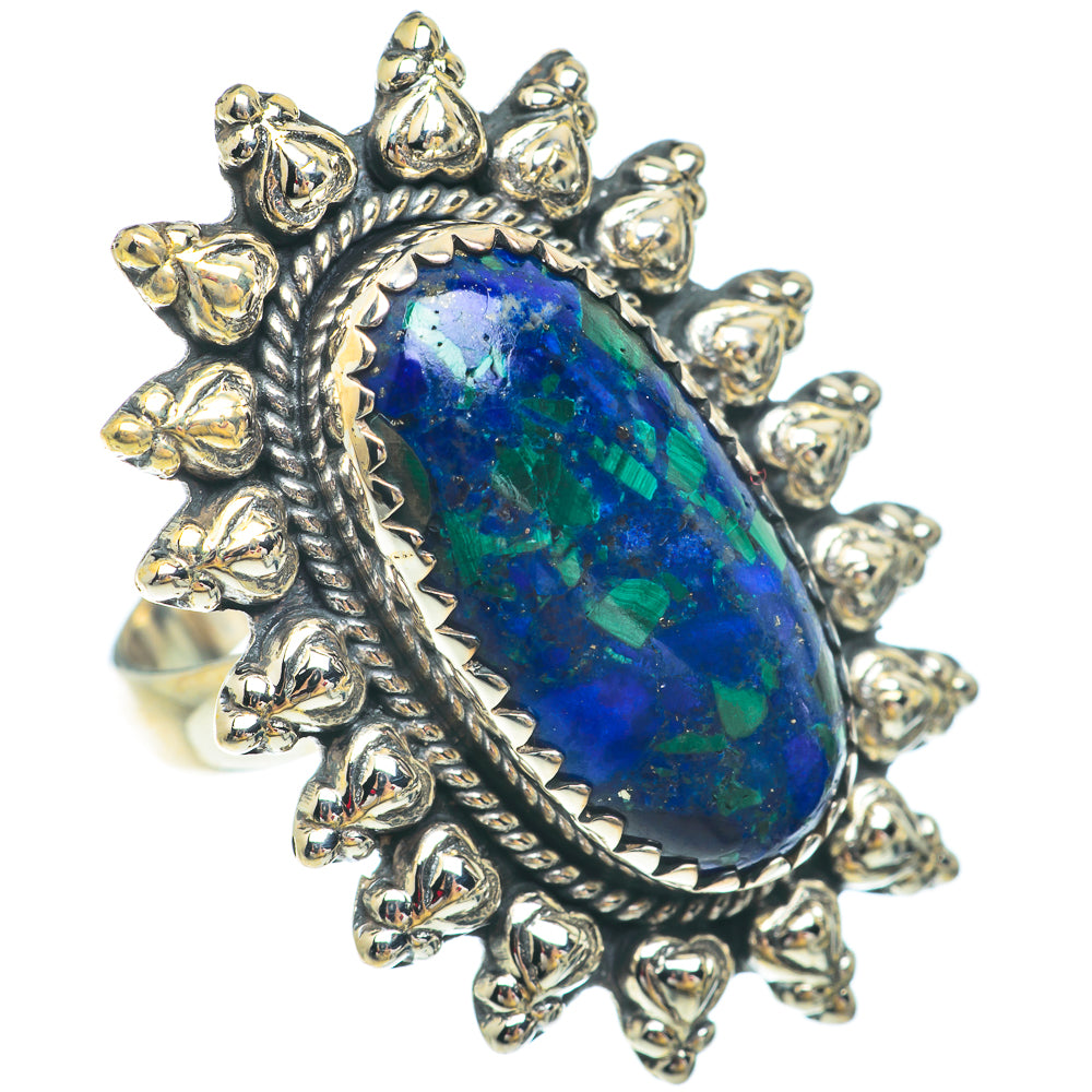 Azurite Rings handcrafted by Anasilvercos - RING65668