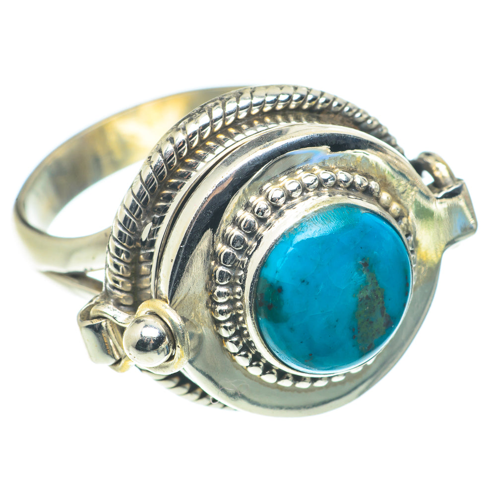 Chrysocolla Rings handcrafted by Anasilvercos - RING65674