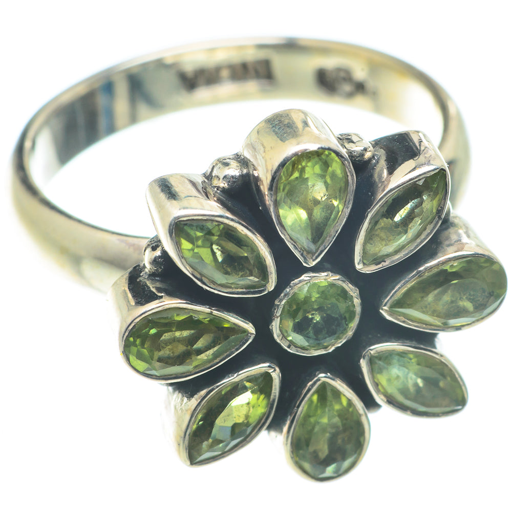Peridot Rings handcrafted by Anasilvercos - RING65677