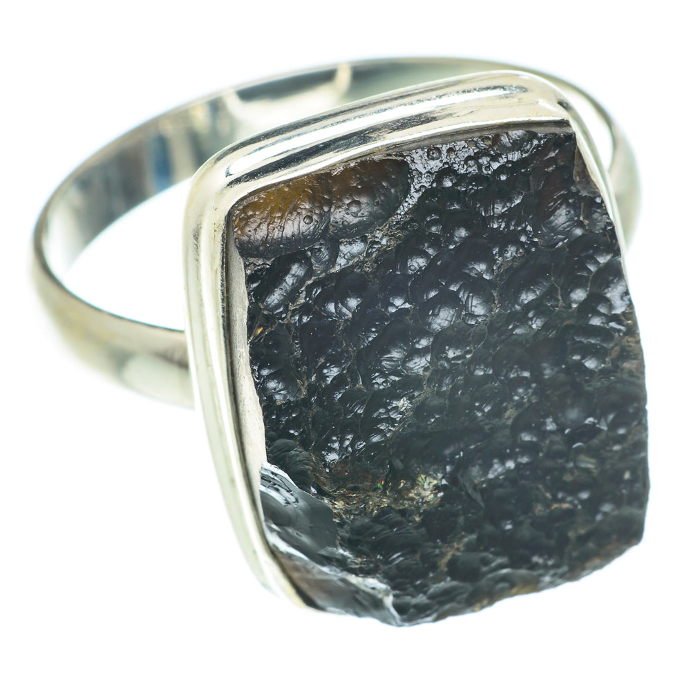 Tektite Rings handcrafted by Anasilvercos - RING65693