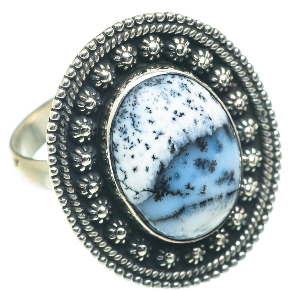 Dendritic Opal Rings handcrafted by Anasilvercos - RING65694