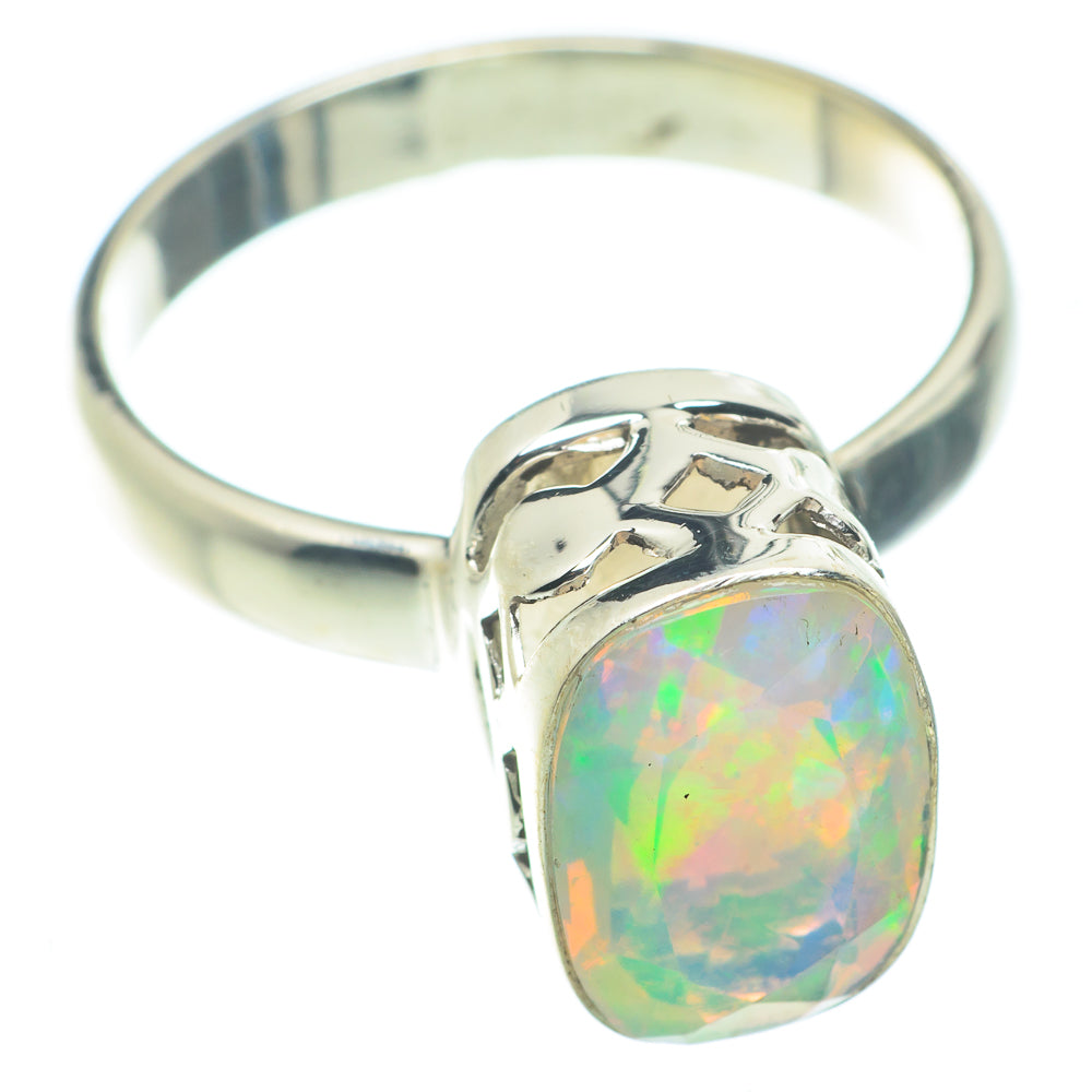 Ethiopian Opal Rings handcrafted by Anasilvercos - RING65697