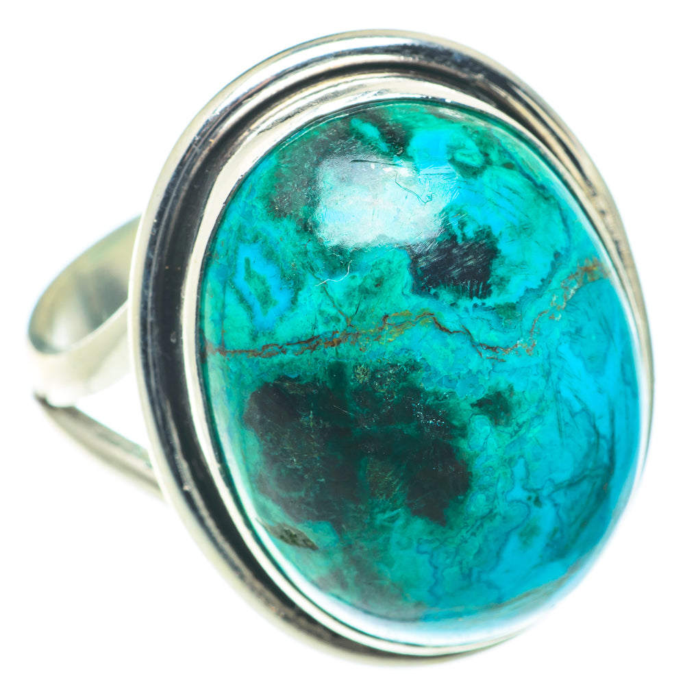 Chrysocolla Rings handcrafted by Anasilvercos - RING65704
