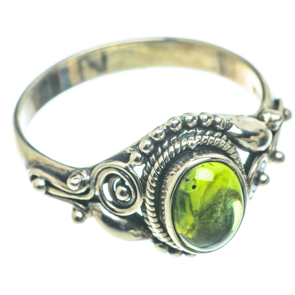 Peridot Rings handcrafted by Anasilvercos - RING65708
