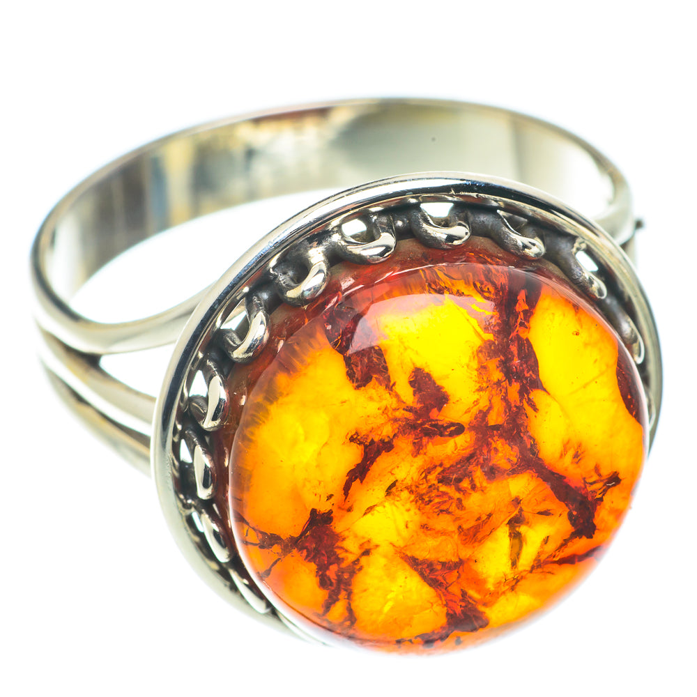 Baltic Amber Rings handcrafted by Anasilvercos - RING65711