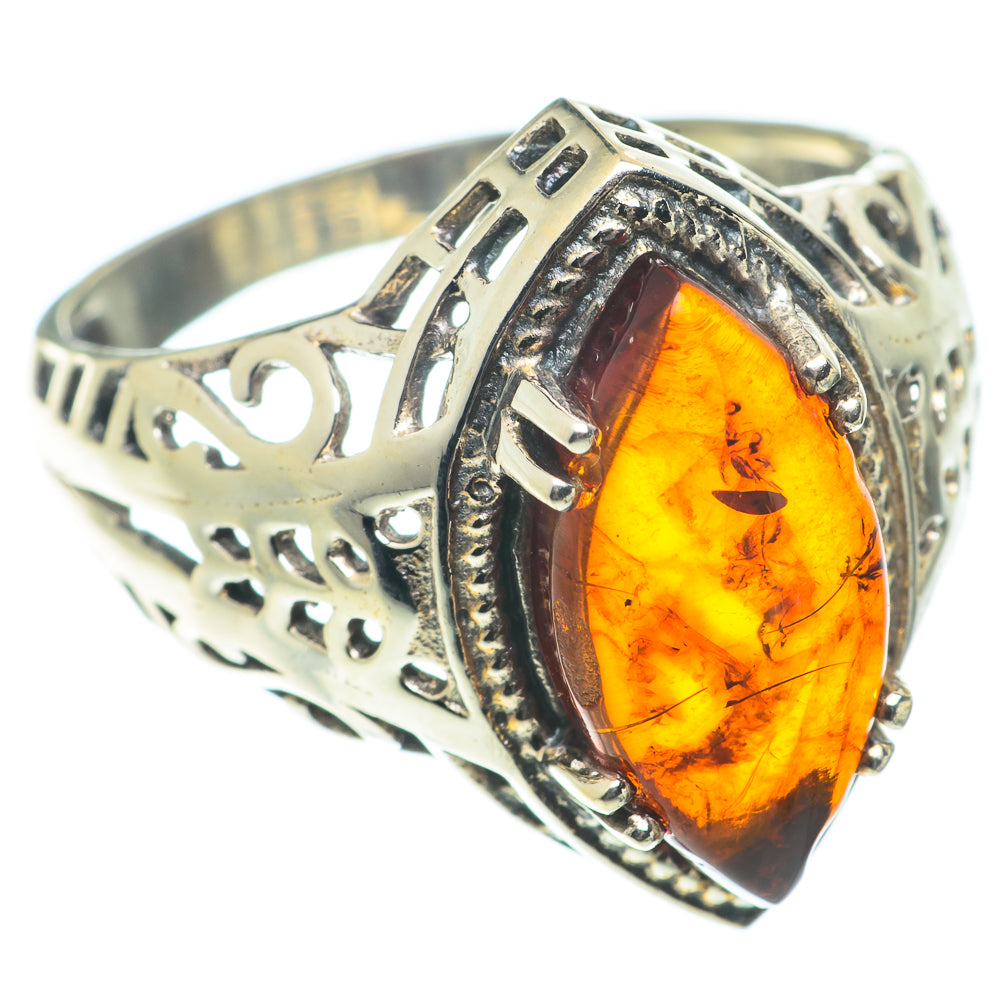 Baltic Amber Rings handcrafted by Anasilvercos - RING65712