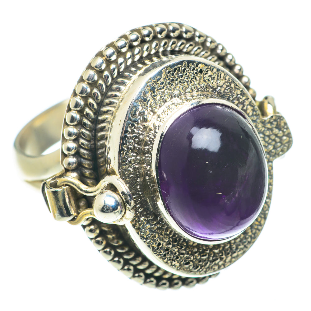 Amethyst Rings handcrafted by Anasilvercos - RING65717