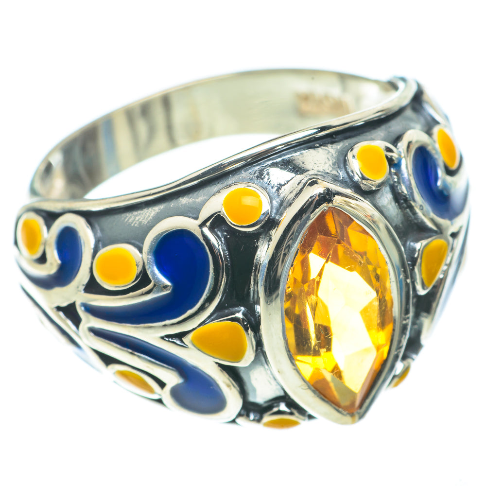 Citrine Rings handcrafted by Anasilvercos - RING65727