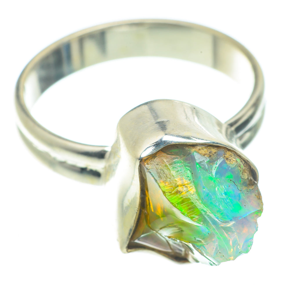 Ethiopian Opal Rings handcrafted by Anasilvercos - RING65731