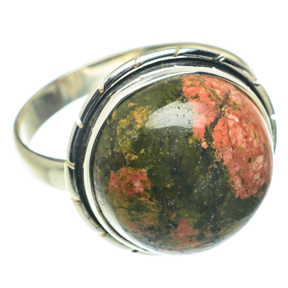Unakite Rings handcrafted by Anasilvercos - RING65738