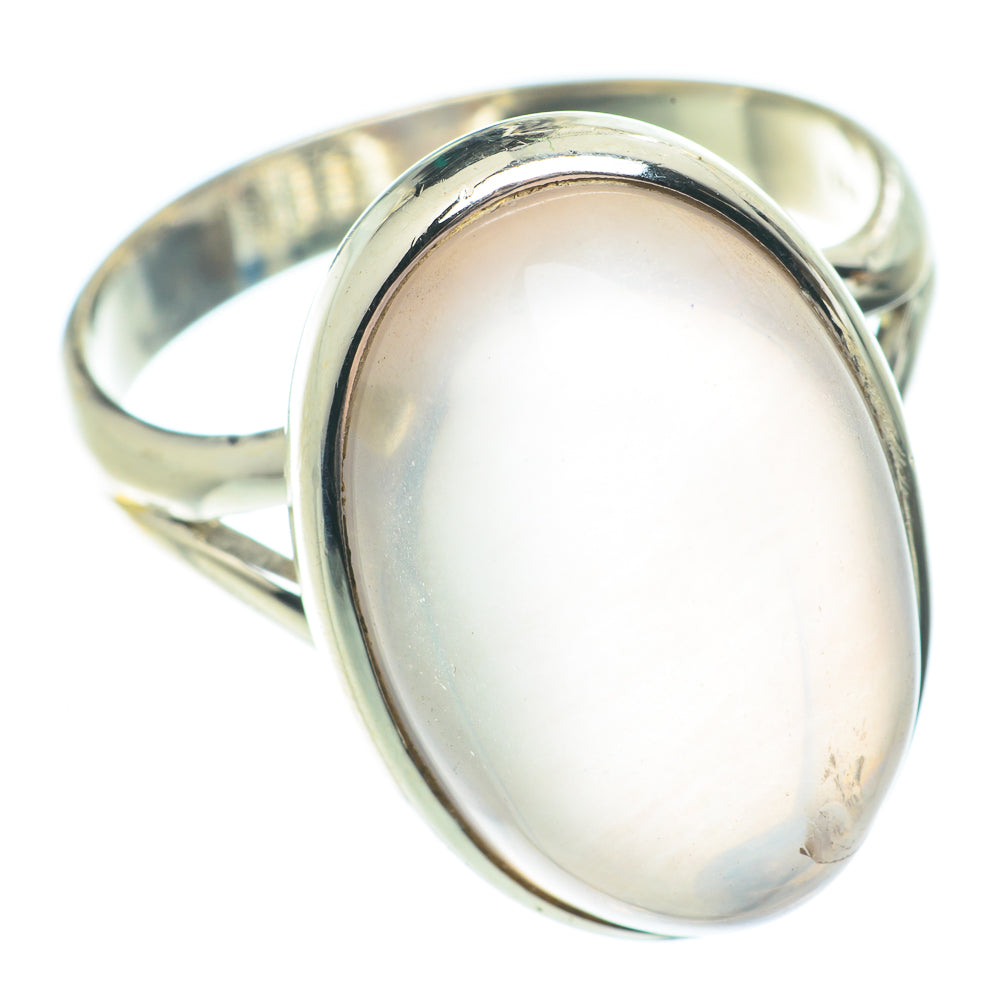 Rose Quartz Rings handcrafted by Anasilvercos - RING65743