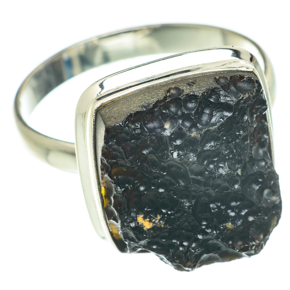 Tektite Rings handcrafted by Anasilvercos - RING65754