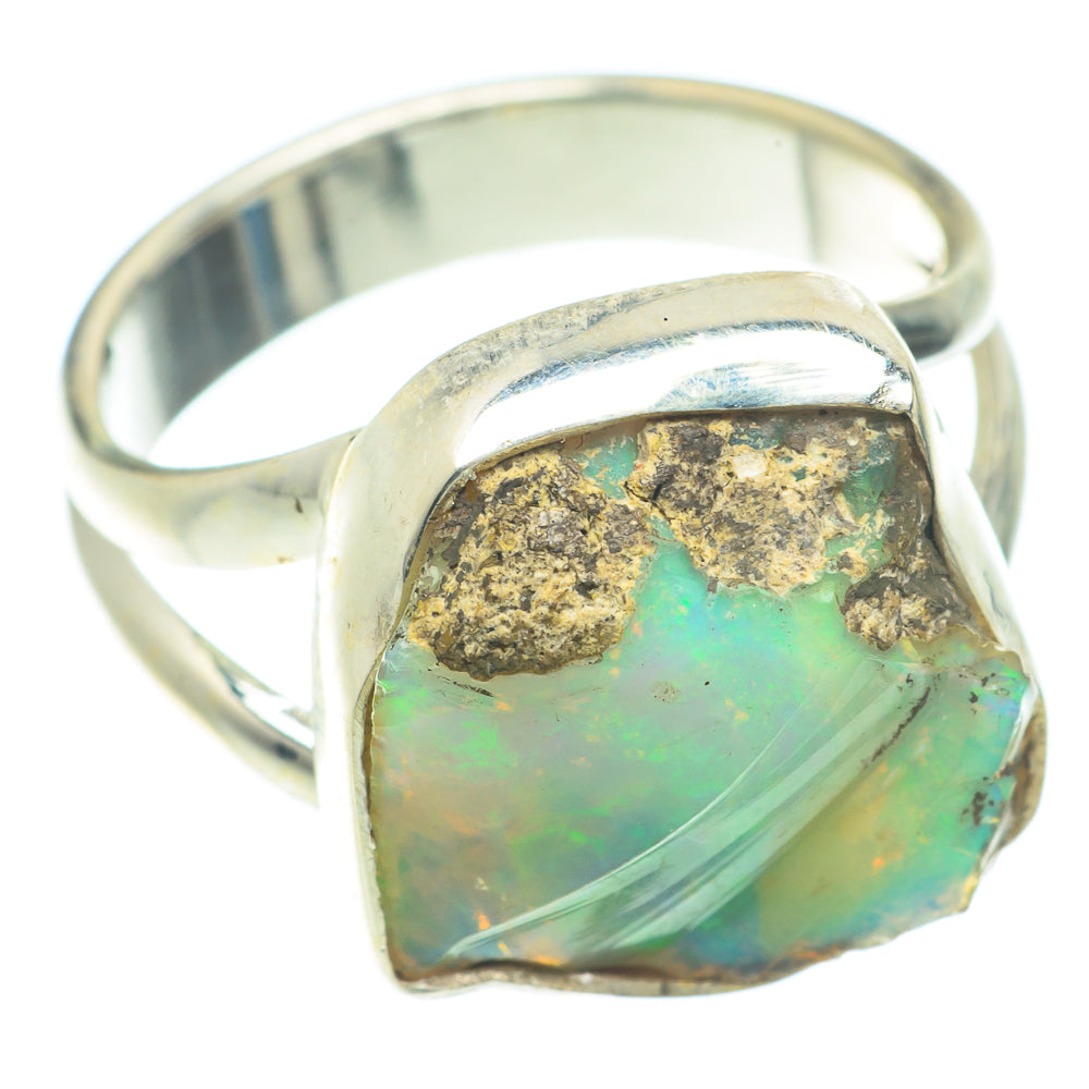 Ethiopian Opal Rings handcrafted by Anasilvercos - RING65760