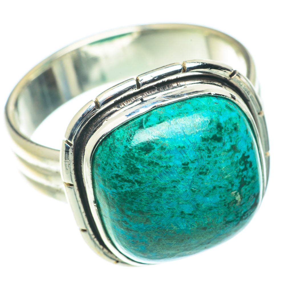 Chrysocolla Rings handcrafted by Anasilvercos - RING65766