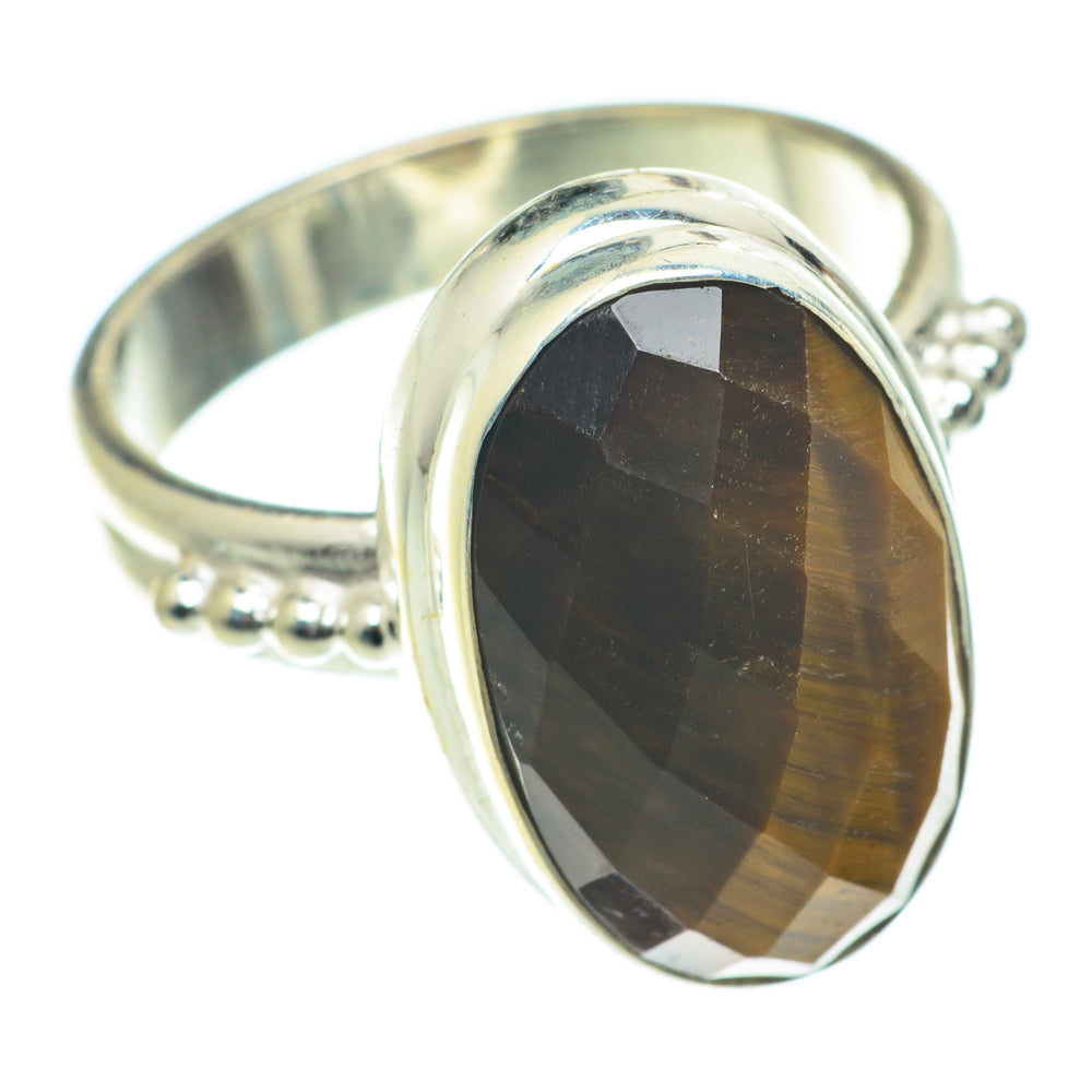 Tiger Eye Rings handcrafted by Anasilvercos - RING65768