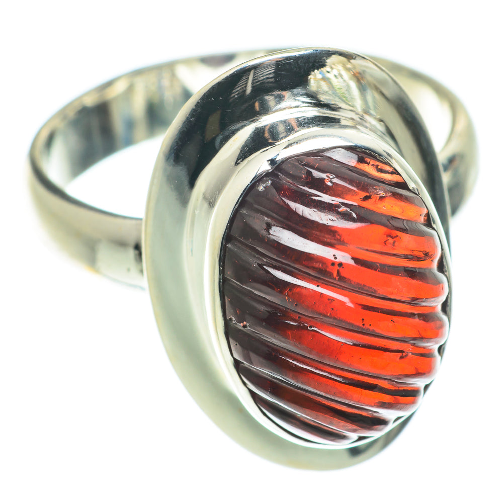 Garnet Rings handcrafted by Anasilvercos - RING65774