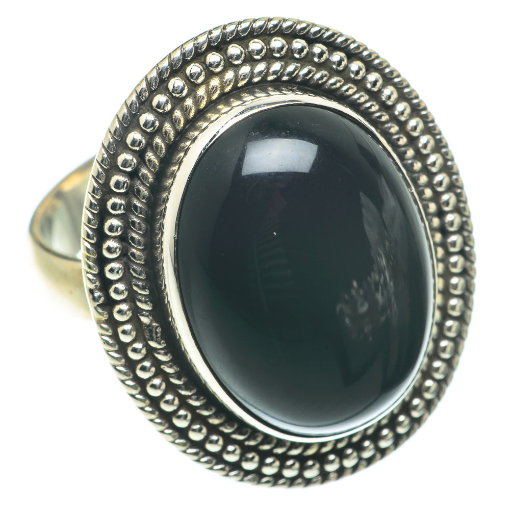 Black Onyx Rings handcrafted by Anasilvercos - RING65780