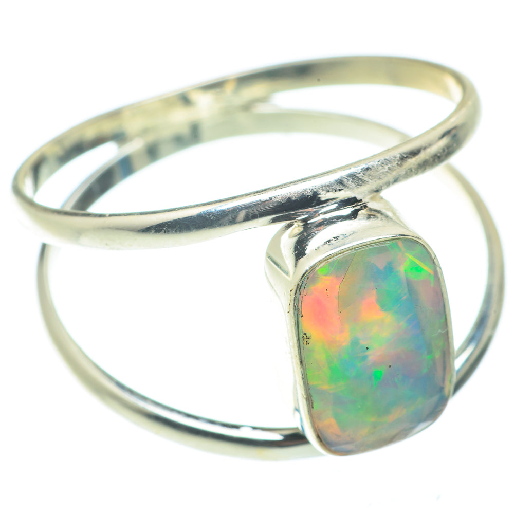 Ethiopian Opal Rings handcrafted by Anasilvercos - RING65786