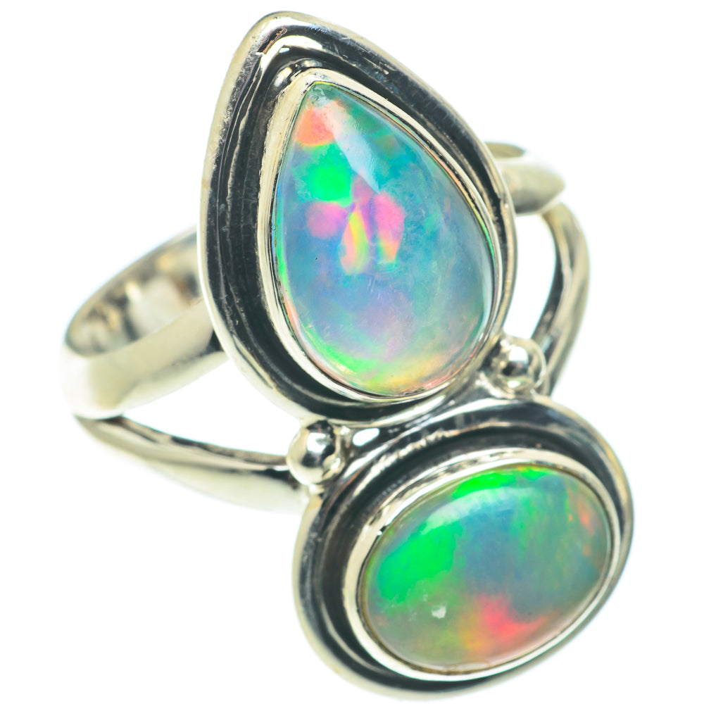 Ethiopian Opal Rings handcrafted by Anasilvercos - RING65787