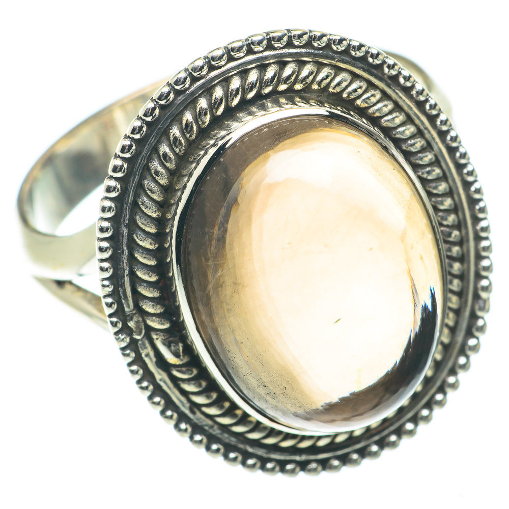 Smoky Quartz Rings handcrafted by Anasilvercos - RING65794